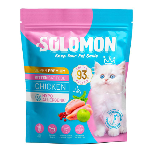 Kitten Yavru Tavuklu Süper Premium Kedi Maması 1,5 Kg - Hipoalerjenik - Düşük Tahıllı - Yüksek Hayva