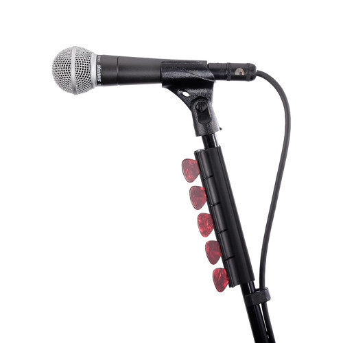 Accessories Mikrofon Standı Alma Tutacağı - Mikrofon Standları için Gitar Tutucu - Her Ölçü ve Boyutta 10 Gitar Seçimi Tutar