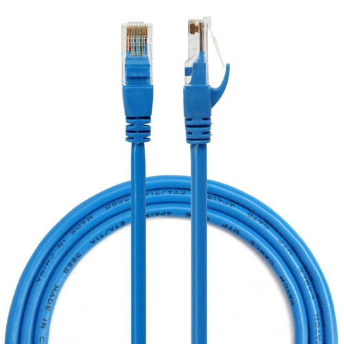 4217 Cat6 Ethernet Patch Adsl Modem İnternet Kablosu, 15 m, Mavi