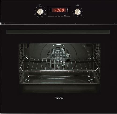 Hak 629 Bk Turbo Buhar Destekli Ankastre Fırın Siyah