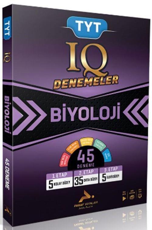 Paraf TYT IQ Biyoloji 45 Branş Denemesi Paraf Yayınları