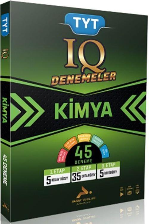 Paraf TYT Kimya IQ Video Çözümlü 45 Branş Deneme Paraf Yayınları