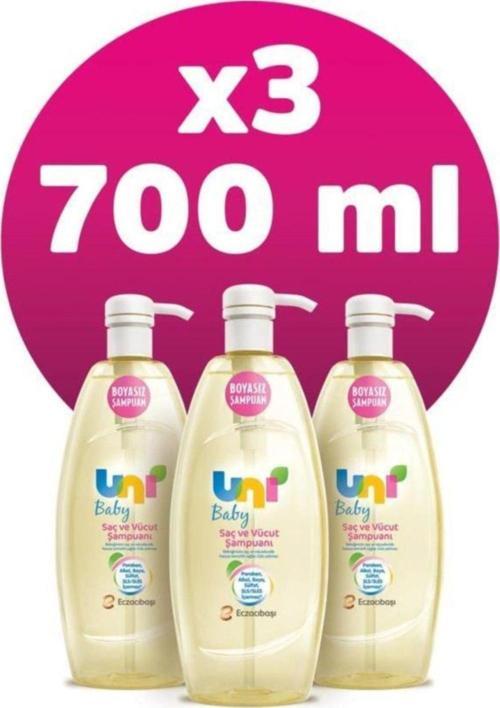 Şampuan 700 Ml 3'lü