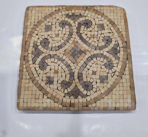 Dekoratif Figürlü Doğal Taş Banyo Gider Kapağı Süsü Tekli 10X10 Cm