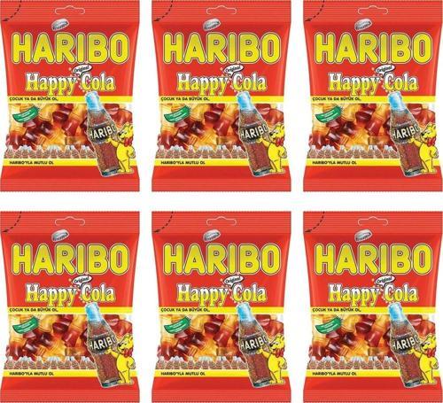 Happy-Cola 80 gr x 6 Adet