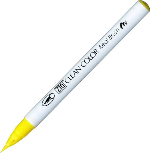 Clean Color Real Brush Fırça Uçlu Marker Kalem 051 Lemon Yellow