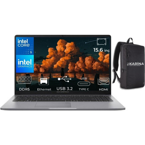 Expertbook P1 Core5 210H P1503CVA-C516512G0D-K12 128GB 1tb Freedos 15.6" Fhd Dizüstü Bilgisayar