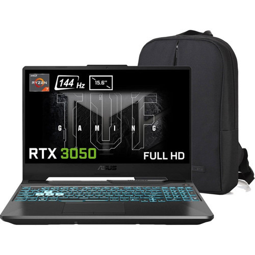 Tuf Gaming A15 FA506NCG-HN206 C48 Gaming Amd Ryzen 7-7445HS 24 GB 512 GB Rtx 3050 4gb 15.6" Fhd 144Hz IPS Yok Free Dos Gaming Laptop + Çanta