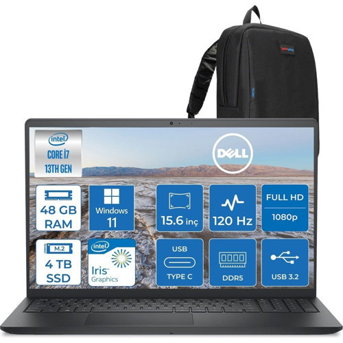 Pro 15 Essential Intel Core I7 1355U 5 Ghz 48GB Ddr5 4tb SSD Windows 11 Pro 15.6" FHD(1920X1080) 120HZ Wva IPS Taşınabilir Bilgisayar PV152501355UP25 + Zetta Çanta
