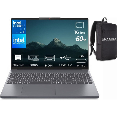 Thinkbook 16 Intel Core Ultra 5 225U 21SK007VTX-K069 16GB 2tb Intel Graphics W11PRO 16" IPS Panel Taşınabilir Bilgisayar