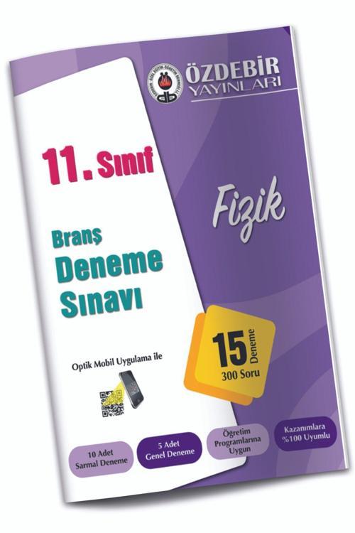Özdebir Yayınları 11. Sınıf Fizik Branş Deneme