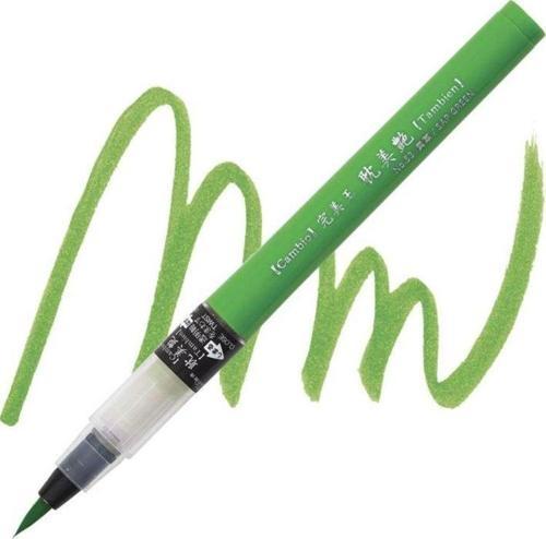 Kuretake Cambio Tambien Brush Pen No:53 SAP GREEN