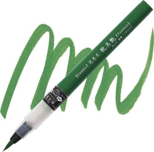Kuretake Cambio Tambien Brush Pen No:55 VIRIDIAN