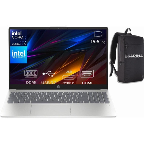 Aı 15-FD2026NT Ultra 5 225U D51E0EA-K41 16GB 4tb Intel Graphics W11PRO 15.6" Full Hd Notebook