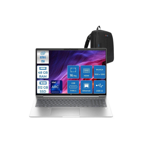 Probook 460 G11 Intel Core Ultra 5 125U Ddr5 48GB 512GB SSD Intel® Aı Boost 16 Wuxga IPS Windows 11 Home Taşınabilir Bilgisayar 9Y7S7ETH13 + Zettaçanta