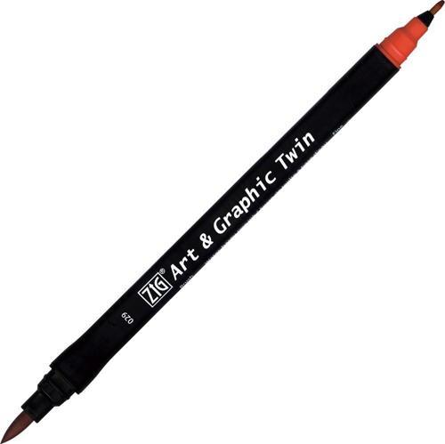 Art & Graphic Twin Marker Çizim Kalemi 29 Carmine
