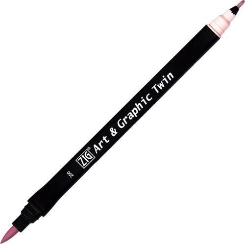 Art & Graphic Twin Marker Çizim Kalemi 200 Pastel Magenta