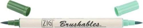 Brushables 2 Renk Tonu Fırça Uçlu Marker Kalem 040 Pure Green