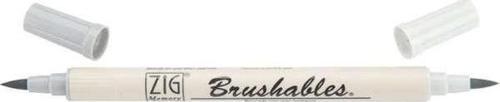 Brushables 2 Renk Tonu Fırça Uçlu Marker Kalem 091 Platinium
