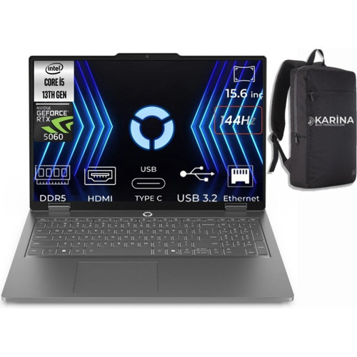 Loq Essential Intel Core I5 13450HX 83SC000TTR-K01 32GB 512GB RTX5060 8gb Freedos 15.6" 144Hz Fhd Taşınabilir Bilgisayar