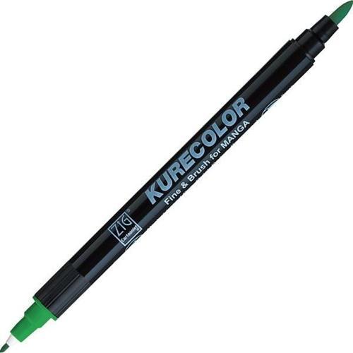 Kurecolor Fine & Brush for MANGA Marker Çizim Kalemi 553 Emerald Green