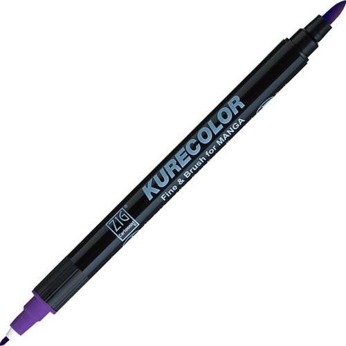 Kurecolor Fine & Brush for MANGA Marker Çizim Kalemi 607 Violet
