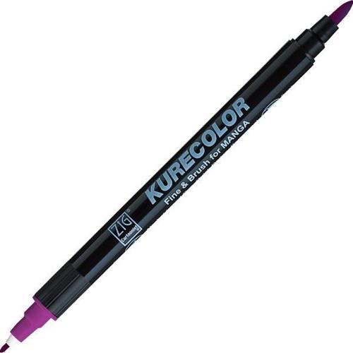 Kurecolor Fine & Brush for MANGA Marker Çizim Kalemi 637 Purple