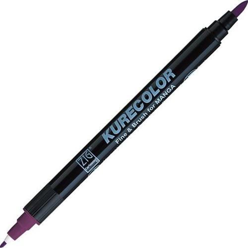 Kurecolor Fine & Brush for MANGA Marker Çizim Kalemi 665 Deep Pink