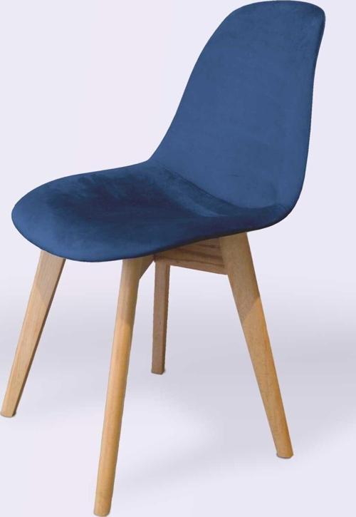 Dallas Ağaç Ayaklı, Mavi Renk Sandalye Snd3024-mav