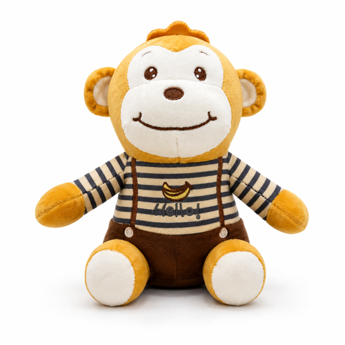 Sevimli Maymun Pelüş Oyuncak 20 cm – Küçük Boy