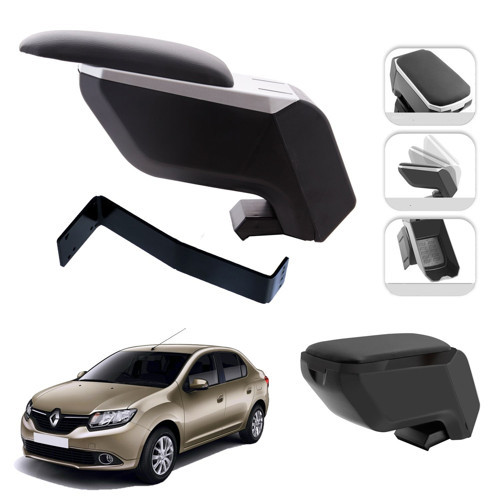 Mis Paket Renault Symbol 2014-2020 Delmesiz Çelik Ayaklı Kolçak + Askılı Koku + Micro Fiber Bez + Torpido Süngeri