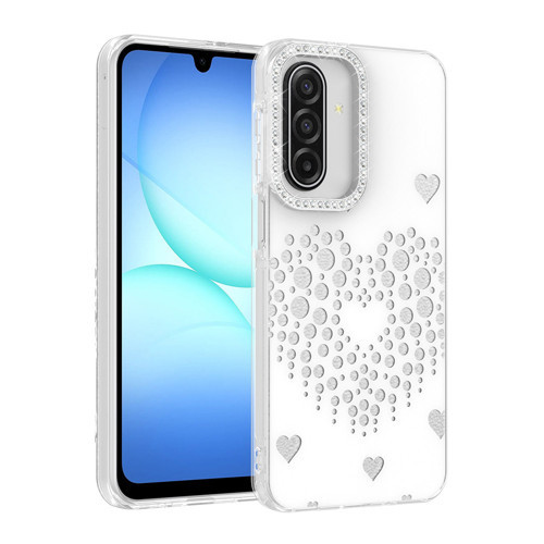 Galaxy A17 Kılıf Damla Taşlı Rivas Sert PC Kılıf