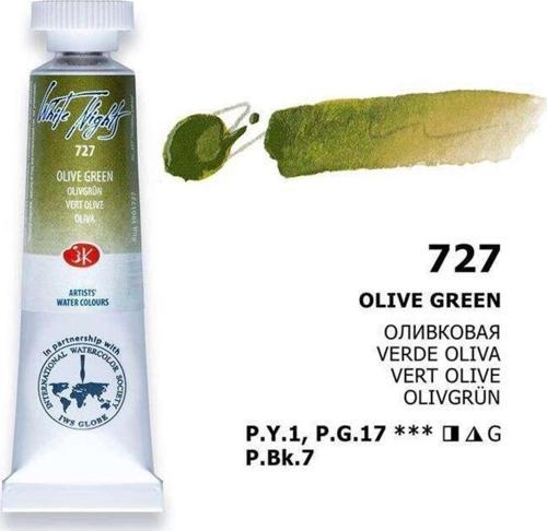 White Nights Extra-Fine Tüp Sulu Boya 10 Ml Olive Green 727