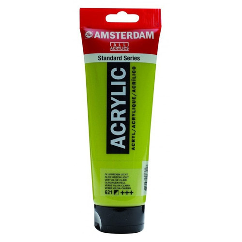 Standard Seri Akrilik Boya Tüp 120 Ml Olive Green Light 621