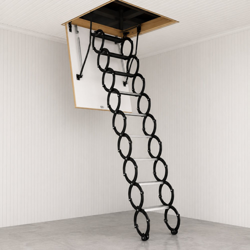 Akordeon Çatı Merdiveni 70x80x280(h)