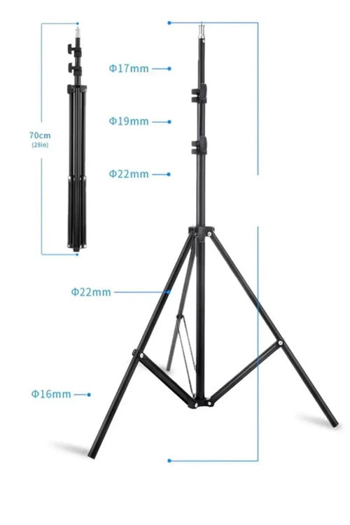 Büro Ev Ofis Telefonu için 2.1 Tripod Led Işık Syandı