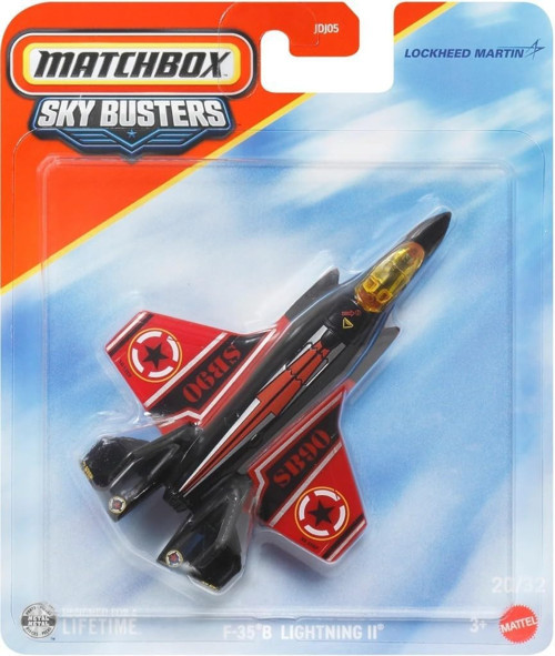 Sky Busters - F-35 B Lightning II - Siyah - JJW34