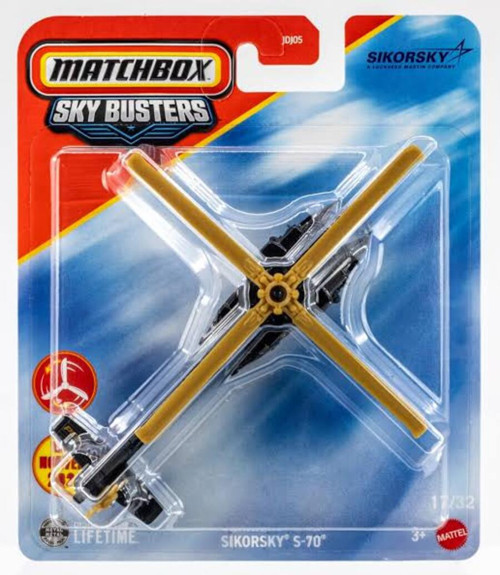 Sky Busters - Sikorsky S-70 - Siyah - JJW15