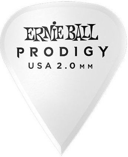 P09341 / 2.0MM White Sharp Prodigy Pick