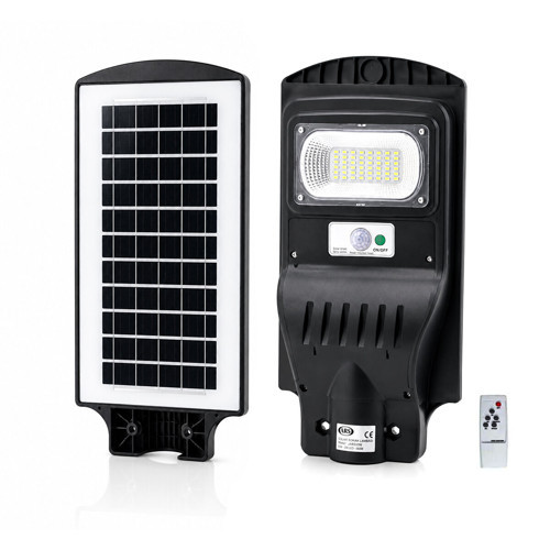 100W - 6500K SOLAR - GÜNEŞ ENERJİLİ SOKAK LAMBASI - ARMATÜR SENSÖRLÜ BAHÇE-BALKON-SOKAK ARS-348964 (4604)