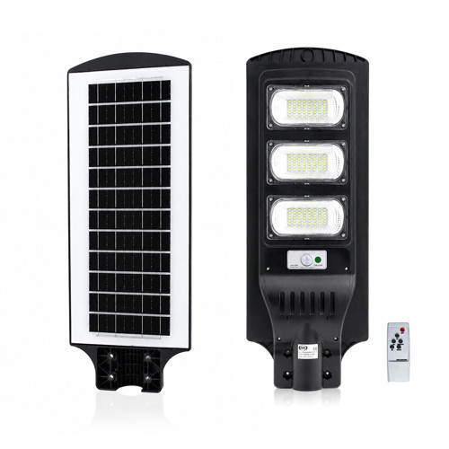 300W - 6500K SOLAR - GÜNEŞ ENERJİLİ SOKAK LAMBASI - ARMATÜR SENSÖRLÜ BAHÇE-BALKON-SOKAK ARS-348966 (4604)