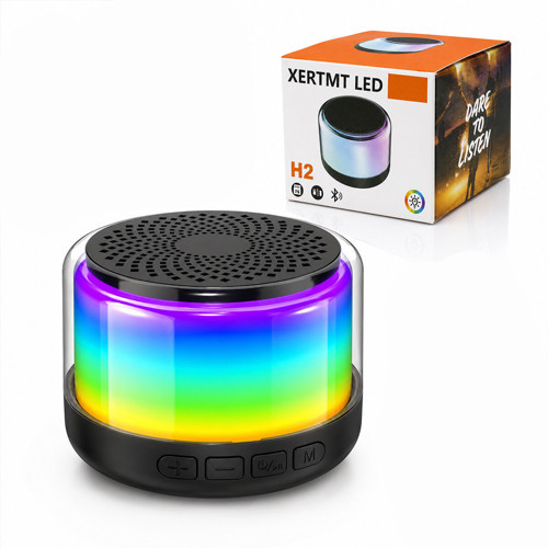 BT - SD - USB ŞARJLI RGB IŞIKLI BLUETOOTH WİRELESS SPEAKER HOPARLÖR 3W PL-4675 (4604)