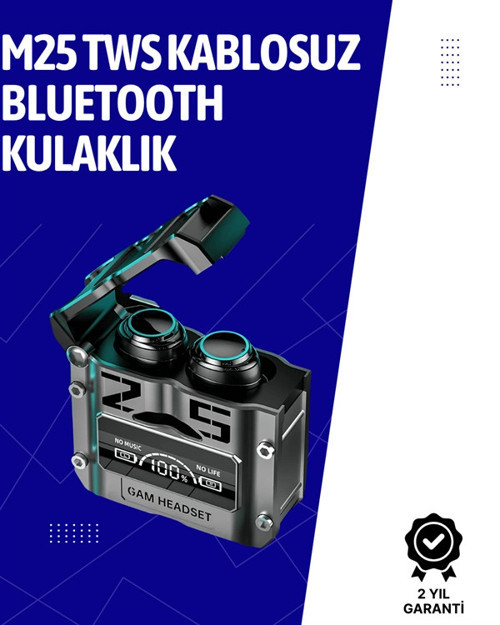 Mikrofonlu Kulaklık | Gürültü Engelleyici | 180 Saat Kullanım Süresi | LED Göstergeli