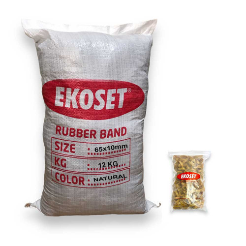 Extra Kalın Paket Lastiği 12 Kg 65x10mm