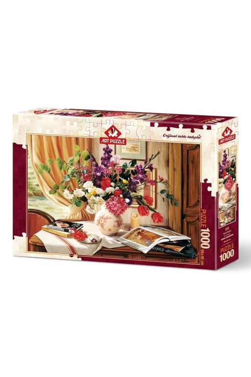 Sanat Köşesi - 1000 Parça Eğitici Monoblok Puzzle