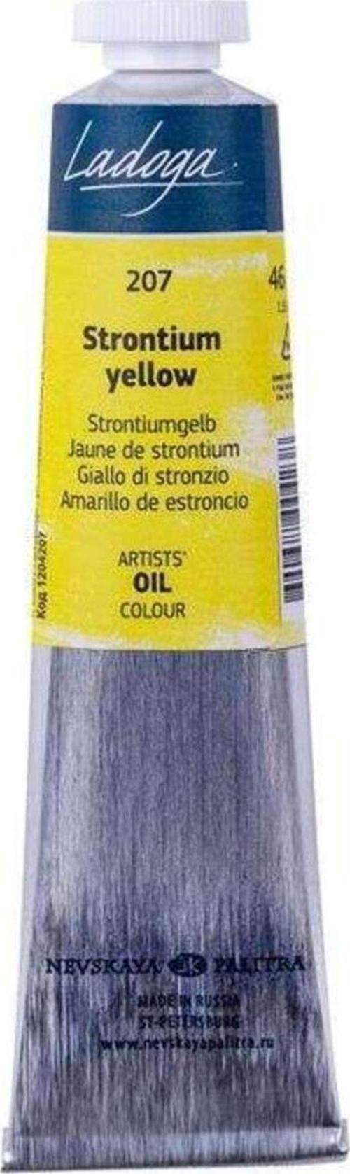 Ladoga Yağlı Boya 46 Ml Strontium Yellow 207