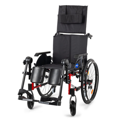 Comfort Plus Baldır Destekli Tekerlekli Sandalye | Alüminyum Şase, Sırt Yatar, Komforlu Recline 45cm