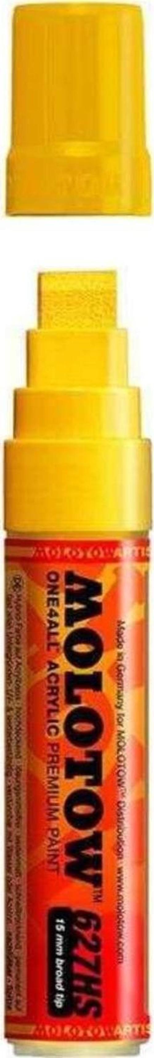 627Hs One4All Düz Uç Akrilik Marker Kalem 15 Mm Zinc Yellow 006