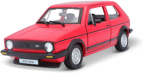 1979 Volkswagen Golf Mk1 GTI Kırmızı 1:24 Model Araba