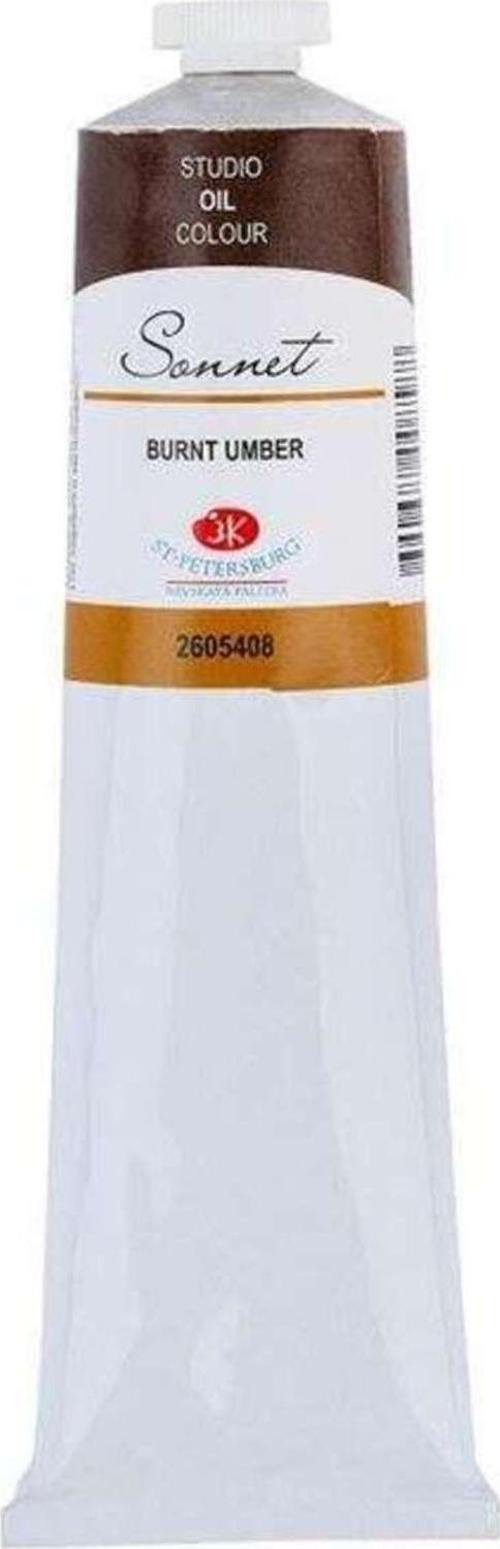 S.P.Sonnet Studıo Oıl Colour 120Ml 408 Burnt Umber